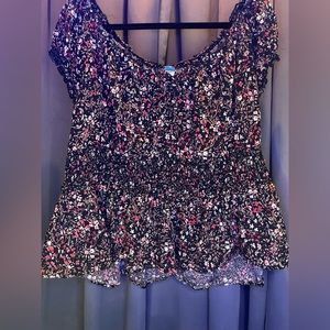 Old navy XXl floral shirt.